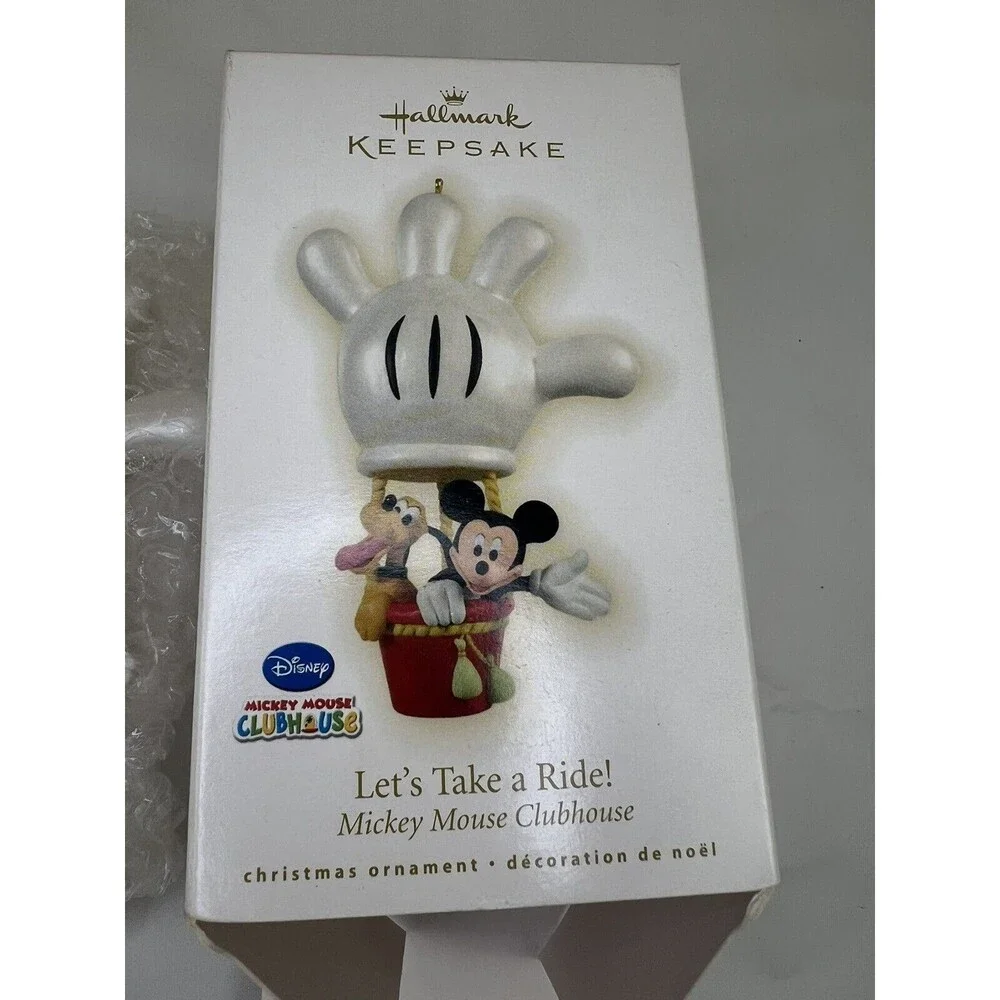 Hallmark Keepsake 2009 Disney Let's Take a Ride! Mickey Mouse Clubhouse Ornament